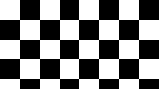 checker: a checkerboard whose squares flip with the spectrum