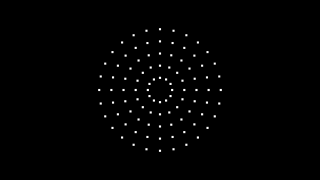 orbits: concentric counter-rotating rings of points