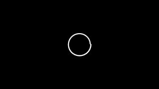 particles: a rotating ring of squares sized by the spectrum
