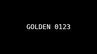 text: the active label as large centered text